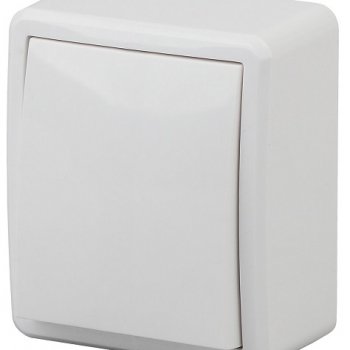 Выключатель Эра Эксперт 1кл белый (16)