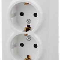 Розетка Эра Эксперт 2-ая с заземлением белый (12)