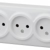 Розетка Эра Эксперт 3-ая без заземления белый (8)