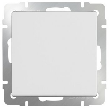 Механизм выключателя Werkel 1кл перекрестный белый (10)