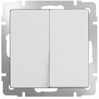 Механизм выключателя Werkel 2кл белый (10)