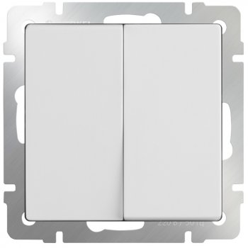 Механизм выключателя Werkel 2кл белый (10)