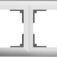 Рамка Werkel Fiore 2-ая белый (10)