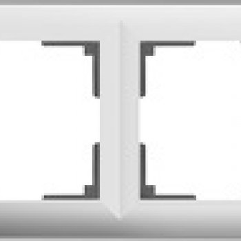 Рамка Werkel Fiore 2-ая белый (10)