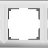 Рамка Werkel Fiore 3-ая белый (10)