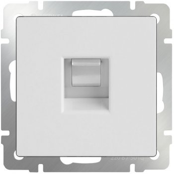 Механизм розетки Werkel RJ45 белый (10)