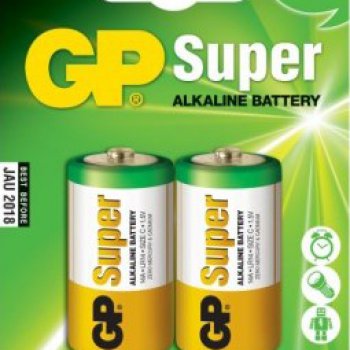 Батарейка LR14 GP Super 2xBL (20)