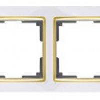 Рамка Werkel Snabb 4-ая сл кость/золото (10)