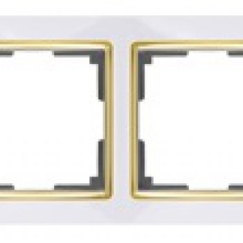 Рамка Werkel Snabb 4-ая сл кость/золото (10)