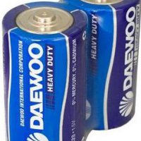 Батарейка R20 Daewoo б/б 2S (24/288)