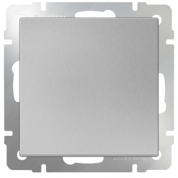 Механизм выключателя Werkel 1кл серебро (10)