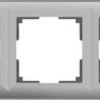 Рамка Werkel Fiore 3-ая серебро (10)