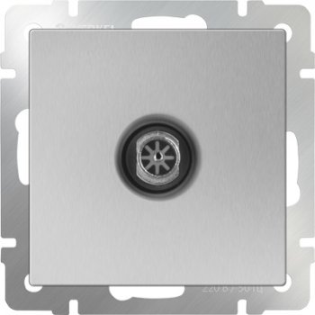 Механизм розетки Werkel телевизионная серебро (10)