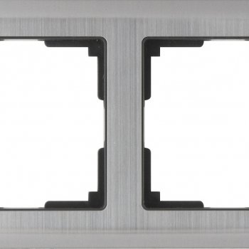 Рамка Werkel Metallic 2-ая гл никель (5)