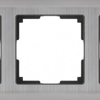 Рамка Werkel Metallic 3-ая гл никель (5)