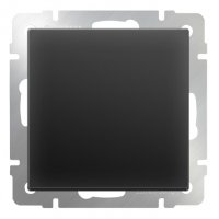 Механизм выключателя Werkel 1кл перекрестный чёрный матовый (10)