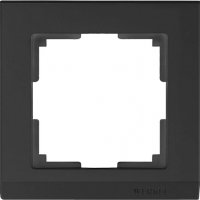 Рамка Werkel Stark 1-ая чёрный матовый (10)