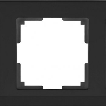 Рамка Werkel Stark 3-ая чёрный матовый (10)