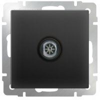 Механизм розетки Werkel телевизионная чёрный матовый (10)