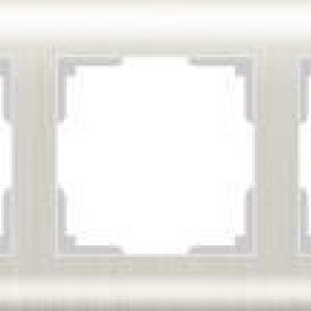 Рамка Werkel Stream 5-ая перламутр рифл (5)