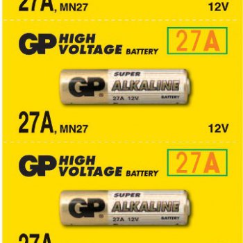 Батарейка 27A GP 5xBL (100)