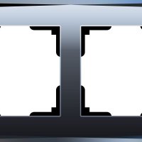 Рамка Diamant чёрный 4-ая (10)