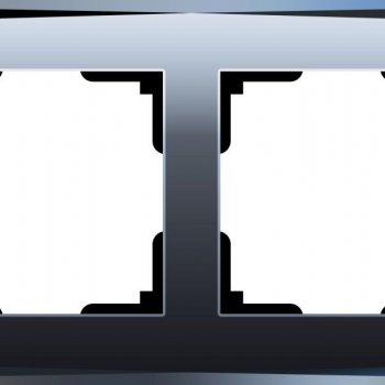 Рамка Diamant чёрный 4-ая (10)