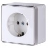 Розетка Werkel Gallant 1-ая с заземлением белый (10)