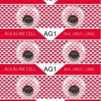 Батарейка часовая G01 (364 LR621 LR60) SmartBuy 10xBL (10/200)