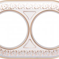 Рамка Werkel Ретро белое золото 2-ая (5)