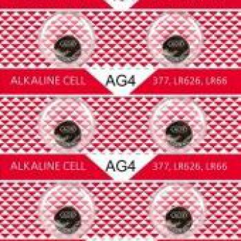 Батарейка часовая G04 (377 LR626 LR66) SmartBuy 10xBL (10/100/200)