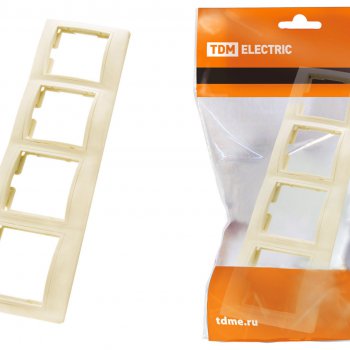 Рамка TDM Таймыр крем 4-ая (20)