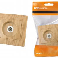 Розетка TDM Таймыр TV сосна (10/200)