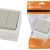 Bыключатель Вуокса 2кл. IP54 TDM (10)
