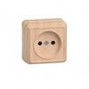 Розетка IEK Октава 1-ая сосна б/з (36/432)