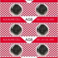 Батарейка часовая G08 (391 LR1120 LR55) SmartBuy 10xBL (200)