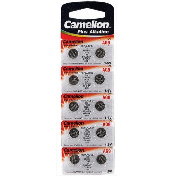 Батарейка часовая G09 (394 LR936 LR45) Camelion 10xBL (100/3600)