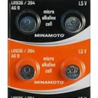 Батарейка часовая G09 (394 LR936 LR45) Minamoto 10xBL (10/200)