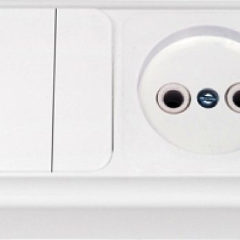 Блок Пралеска 3кл. + розетка б/з (54)