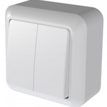 Выключатель Оптима 2ОП 10А (80)