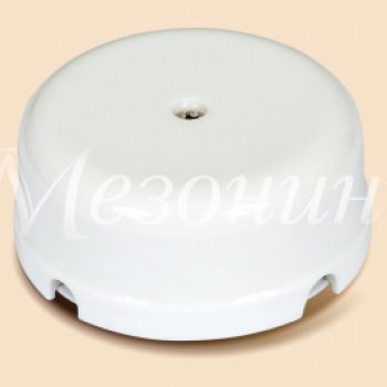 Коробка Мезонинъ D80x33 белый IP20 ретро (96)