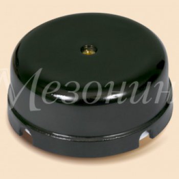 Коробка Мезонинъ D80x33 черный IP20 (96)