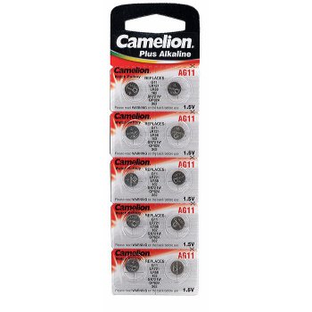 Батарейка часовая G11 (361/362 LR721 LR58) Camelion 10xBL (100/3600)