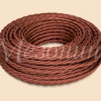 Провод витой 2х2,5 коричневый МезонинЪ (50)