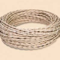 Провод витой 3х2,5 слоновая кость МезонинЪ (50)