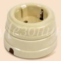 Розетка Мезонинъ слоновая кость 16А (6)