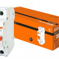 Выключатель автоматический 1P   6A 4,5kA B TDM BA47-29 (12/120)