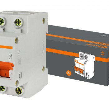 Выключатель автоматический 2P  20A 4,5kA C TDM BA47-63 (6/60)