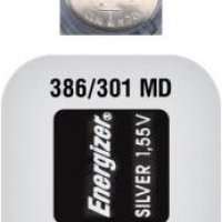 Батарейка часовая SR43SW (301/386 G12) Energizer 1xBL (10)