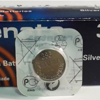 Батарейка часовая SR43SW (301/386 G12) Renata 1xBL (10)